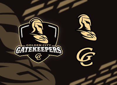 Golden City Gatekeepers - Team Brand branding logo