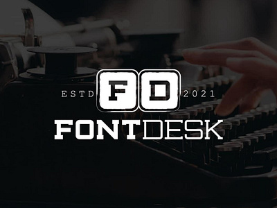 Fontdesk Logo Design branding design graphic design logo typography