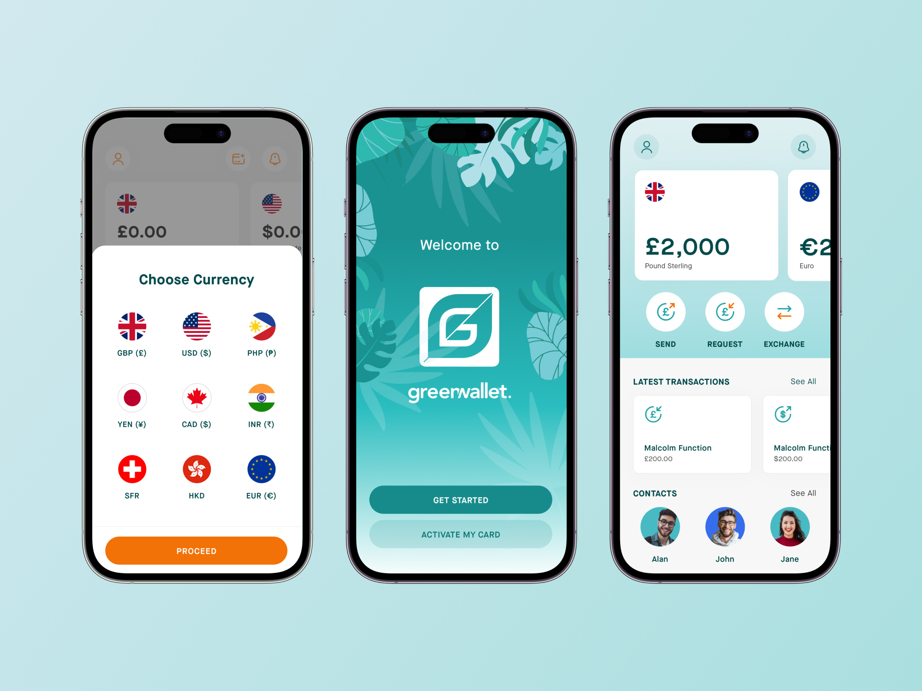 Green Wallet Ethical Banking App banking branding design fintech graphic design illustration mobile app sustainability typography ui ux vector web