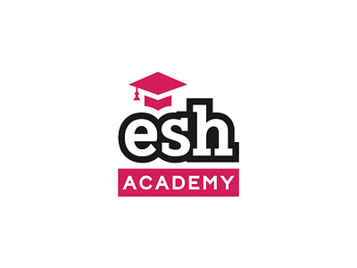 Esh Academy Logo Design branding design graphic design logo typography vector