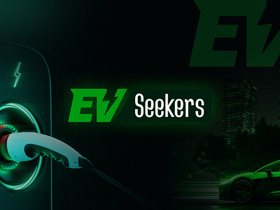 EV Seekers Logo Design branding design graphic design logo vector