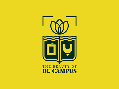 The Beauty of DU Campus Logo Design branding design graphic design logo vector