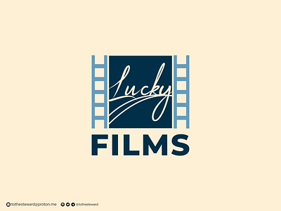 🎥Lucky Films - Logo Exploration 2024 africa brandidentity combination mark graphic design logo vector