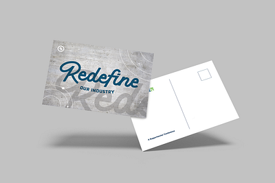 Redefine Postcard branding