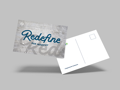 Redefine Postcard branding