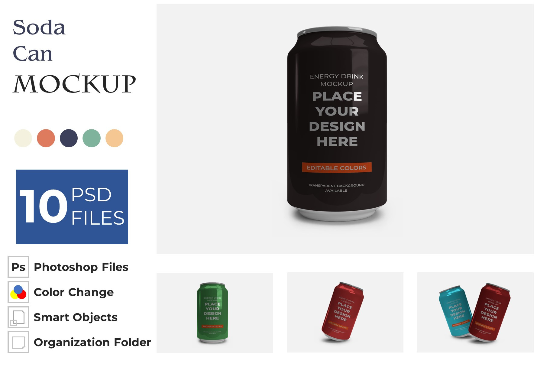 Soda Can Mockup can mockup soda can mockup soda mockup