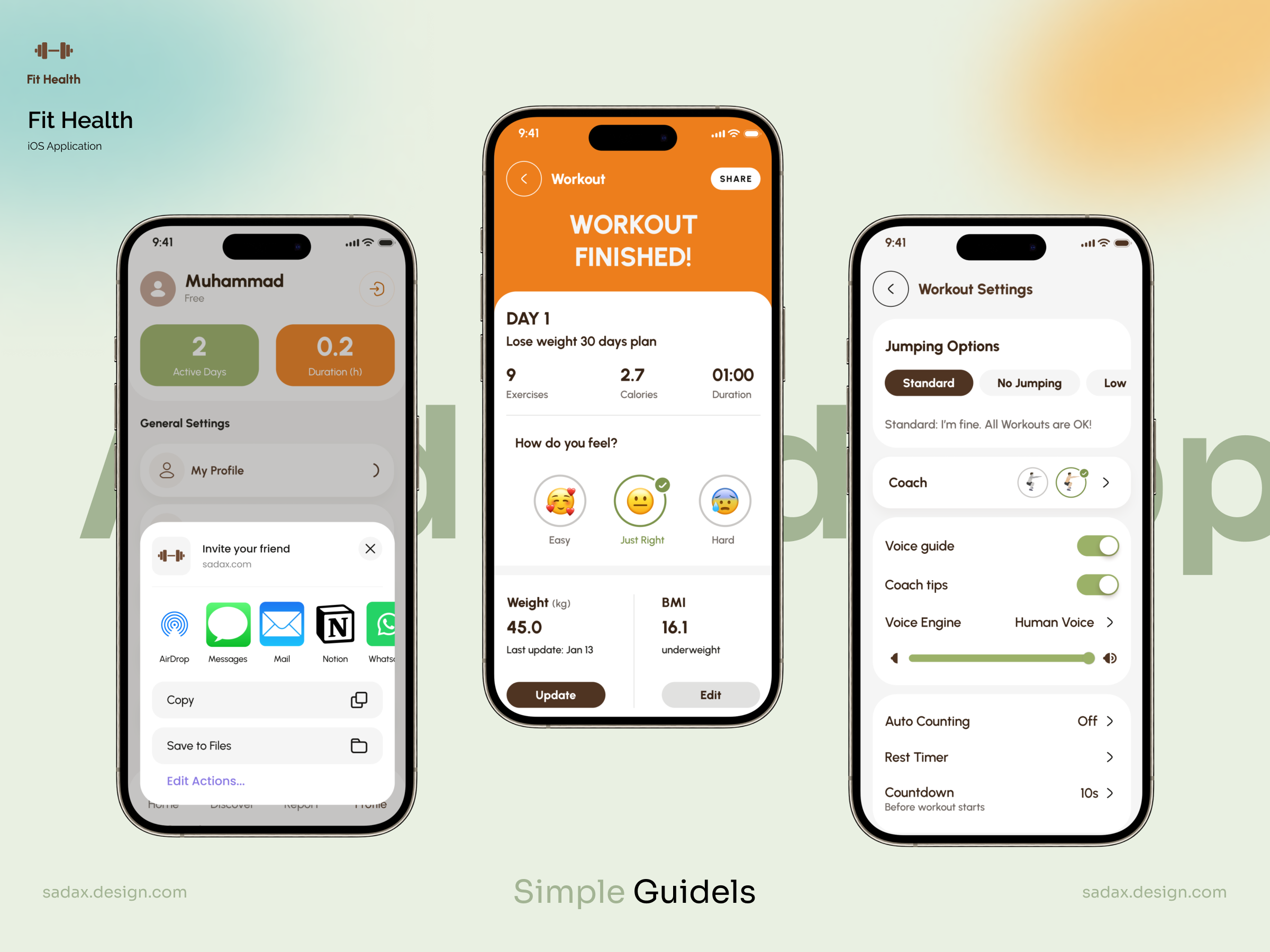 Fit Health-Mobile App Project activity body body app checklist course education fitness fitness app home ios app life life app magazine mind mind app mobile app nutrition