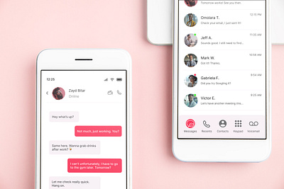 Direct Messages | Daily UI 2024 ux android message chat customer support daily ui direct message dm icon design imessage ios iphone messages message ui messages red ui ui ui design ux design uxui design