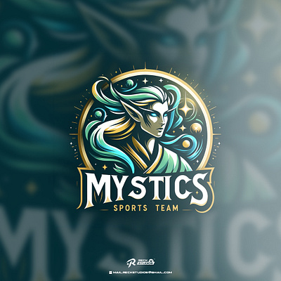 Mystics Logo branding logo mascotlogo