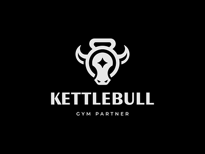 Kettlebull Logo Forsale bull bull logo clothing design fitness fitness logo gym gym logo health icon kettlebell logo logo design logodesign minimal minimalist logo sport sporty logo strong technology