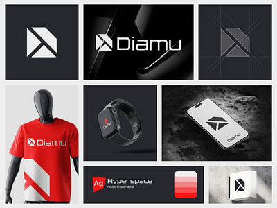 Diamu Logo Design branding e commerce logo graphics design logo design logo identity logo type