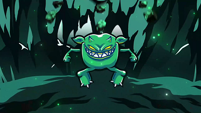 Intro Monsters XYZ animation graphic design motion graphics
