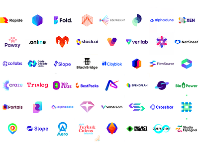 LOGO DESIGN projects 2023 - 2024 abstract behance colorful creative dribbble dynamic graphic designer icon letter mark logo logo design logo designer logo mark logodesign logos logotype minimalist modern monogram portfolio