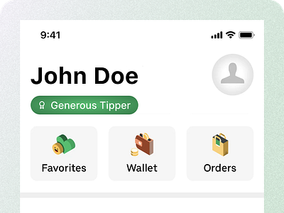 What If Uber Rewarded Generous Tippers? app design ui