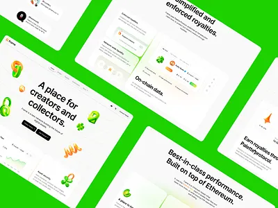 Frame - Creator and Collectors Digital Asset Platform app branding design figma ui ux