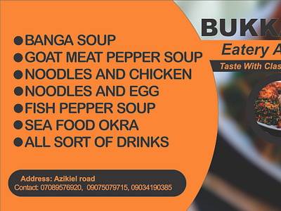 BUKKA HUT graphic design