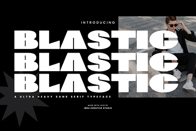 Blastic – An Ultra Heavy Sans Serif Typeface attention grabbing