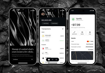 Mobile Banking App app banking figma finances mobile app ui ux