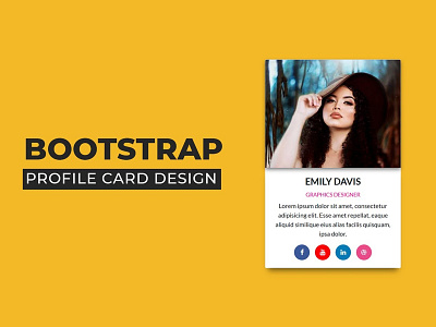Responsive Bootstrap Cards bootstrap cards codingflicks css css3 frontend html html css html5 responsive web design webdesign