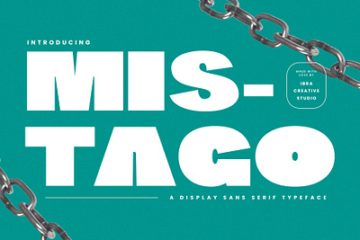 Mistago – A Display Sans Serif Typeface mistago font