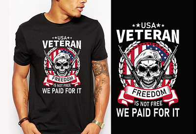 Veteran Tshirt Design custom t shirt design graphic design graphic t shirt illustration logo t shirt t shirt design typography veteran tshirt