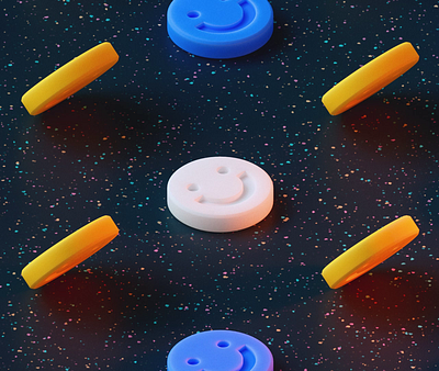 Smiling pills Loop 3d animation cinema4d cute loop minimal motion graphics pills render