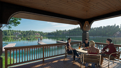 Tranquil Retreat: Architectural Design Studio on Munich's Lake