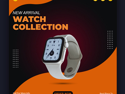 Watch Collection Social Media Post Instagram Banner Template post poster social media social media post watch watch selling poster