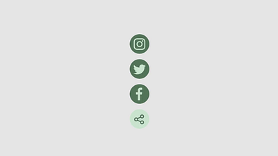 Daily UI 010 / Social Share app branding button components daily ui 010 dailyui design designui graphic design illustration interaction logo social share ui vector