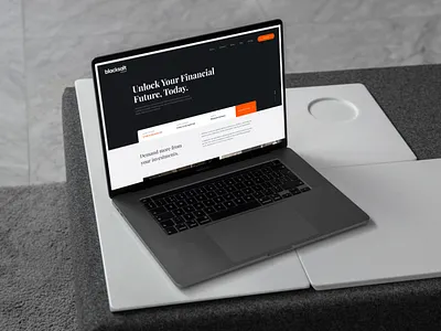 Blacksalt Website Design branding logo uiux website