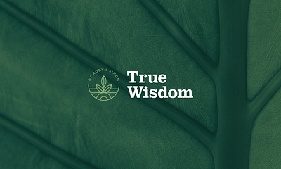 True Wisdom Logo branding graphic design logo