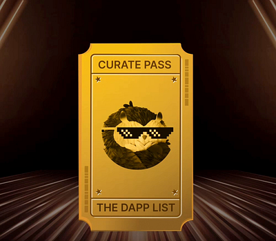 CuratePass: Digitally Crafted NFT 3d blockchain design figma graphic design motion graphics nft social media design visual design web3