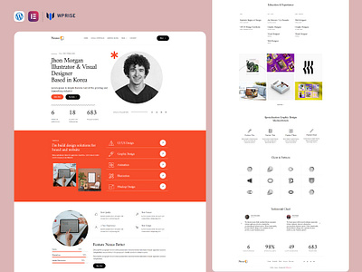 Nexus – Personal Portfolio Elementor Template elementor template personal portfolio personal portfolio landing page personal portfolio template personal portfolio web design personal portfolio website personal portfolio website theme web design