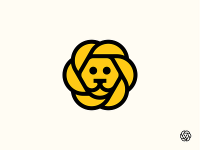 Little Lions animal brand branding design graphic design head identity kenya lion logo mark minimal