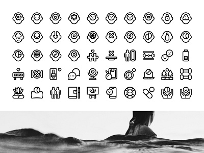 Mental health icons anxiety depression graphic design health icon design icons mental health mental health awareness mental health icons mindfulness selfcare stigma stress support therapy wellbeing
