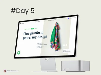 Vitago design dress online shop landing landing page landingpage minimal online shop ui ux website webui