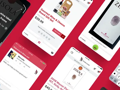 Interactive Labs × Wine.com beverage drink eddie luong interactive labs mobile app product scan wine