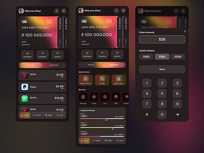 Fintech Banking app app design banking credit card design fintech ios design mobile design money product productdesign ui ux web webdesign