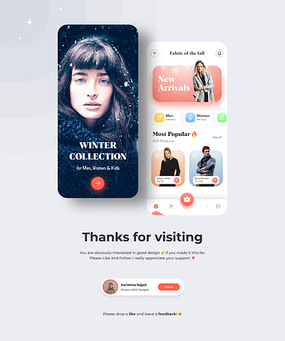 Online shopping Mobile App adobexd appdesign creative design dribbble figma mobileappdesign mobileappuidesign mobiledesign ui ui design uidaily uiux userexperience userinterface ux