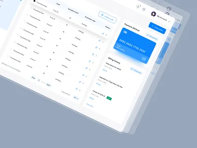 Automation tools Plan & Billing Page Dashboard Design ai automation artificial intelligence dashboard product design saas dashboard website design