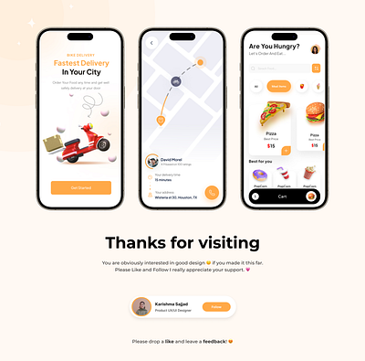 Food Delivery App appdesign branding creayive design design dribbble figma figma design graphic design logo mobile app mobile app ui design mobile mockups product design ui ui design uiux user interface ux