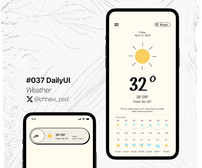 #037_DailyUI Weather app dailyui design figma graphic design illustration interface ui weather weather app