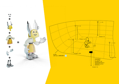 Marakratt – Assembling of Kratt 3d branding corporate branding creative concept cvi design illustration visual identity