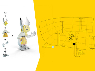 Marakratt – Assembling of Kratt 3d branding corporate branding creative concept cvi design illustration visual identity