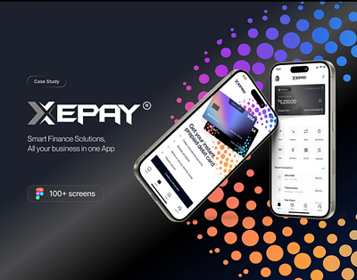 Xepay Fintech App 3d art branding design graphic design illustration logo motion graphics product design ui website website design