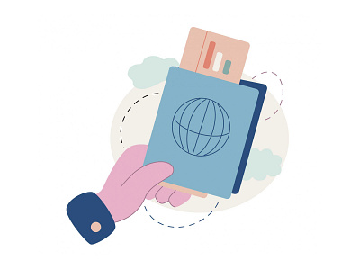 Passport Travel Illustration free download free illustration free vector freebie passport travel travel illustration travel vector