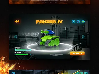 Bitwar Tank Assualt 3d animation branding graphic design logo motion graphics ui