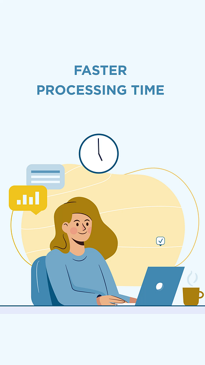 Processing Time animation clock laptop time