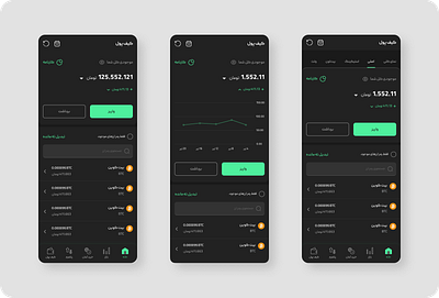 Crypto Exchange-Wallet-Dark