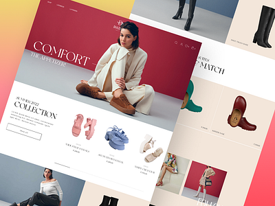 Fashion Website Template animation beauty products branding design e commerce ecommerce fashion fashion website female fashion graphic design ladies fashion ladies website logo motion graphics responsive design ui webbycrown webbycrown solutions website development